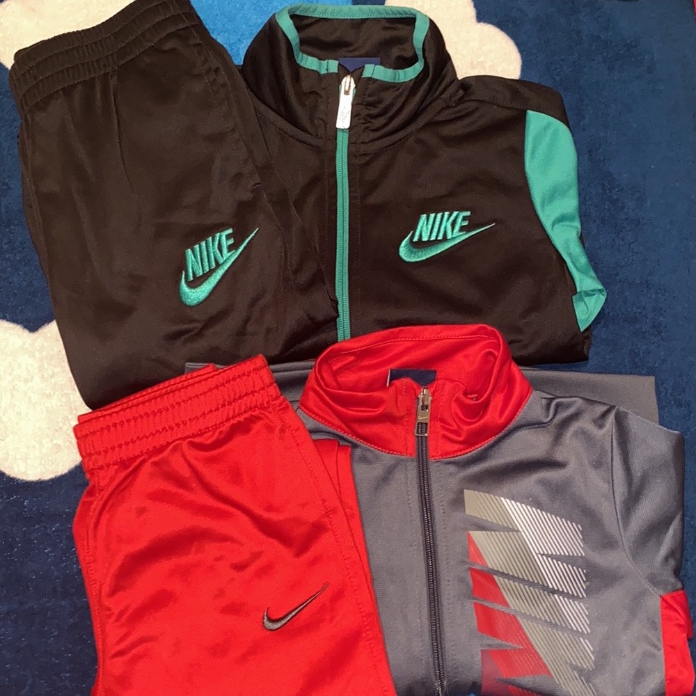 (2) Boys Nike Track Suits
